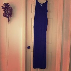 Black MATERNITY maxi dress